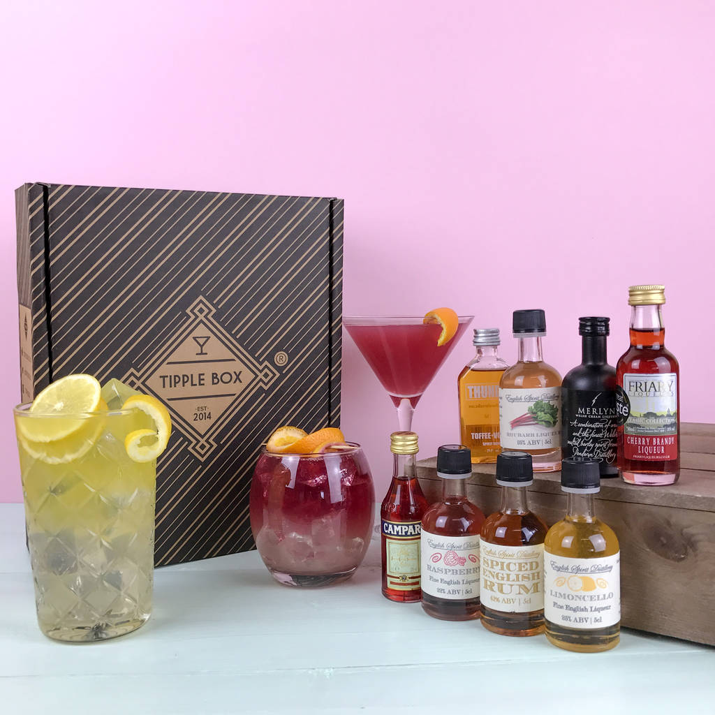 Premium Liqueur Tasting Set By Tipple Box