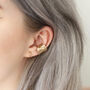 Wide Organic Finish Ear Cuff, thumbnail 4 of 9