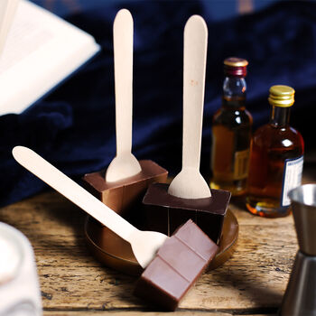 Boozy Flavoured Hot Chocolate Spoon Set, 3 of 4