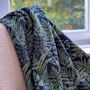 Luxury Thick Super Soft Throw Warm Blanket Ferns Floral, thumbnail 6 of 7