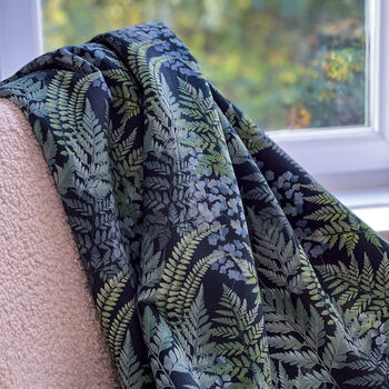 Luxury Thick Super Soft Throw Warm Blanket Ferns Floral, 6 of 7
