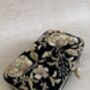 Black Velvet Bird Clasp Clutch Bag, thumbnail 8 of 10