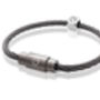 Personalised Stainless Steel Graphite Cable Bracelet, thumbnail 1 of 12