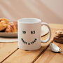 Personalised What A Year Smile Mug, thumbnail 1 of 3