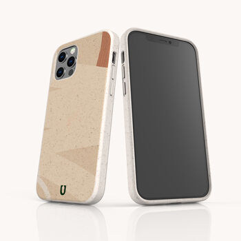 Neutral Abstract Eco Phone Case, 5 of 5