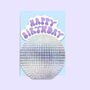 Disco Ball Holographic Foil Birthday Card, thumbnail 2 of 2