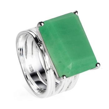 Sterling Silver Gemstone Cocktail Ring Pietra, 5 of 12
