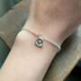 Sterling Silver Mini Sunflower Bracelet, thumbnail 5 of 9