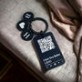 Qr Code Personalised Keyring, thumbnail 1 of 4