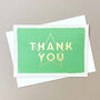 Gold Star Thank You Luxury Box Set Of Eight Note Cards, thumbnail 7 of 9