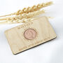 40th Birthday 1986 Penny Personalised Wallet Card, thumbnail 1 of 5
