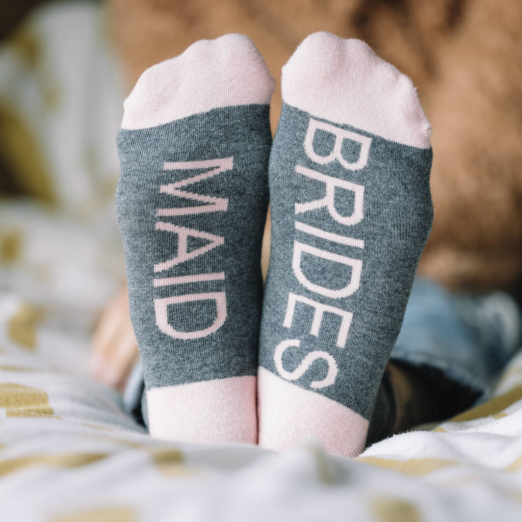 Bridesmaid Socks By Team Hen