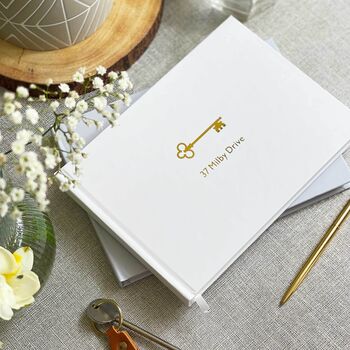 Personalised New Home Memory Book, Hardcover, 2 of 10