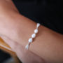 Three Pearl Bracelet, thumbnail 1 of 4