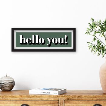 Hello You Framed Print, 2 of 11