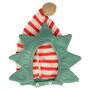 Striped Elf Organic Cotton Baby Bonnet, thumbnail 4 of 5