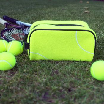 Tennis Ball Sports Wash Bag, 2 of 3