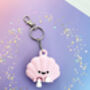 Satisfying Seashell Clicker Keyring And Tactile Charm, thumbnail 4 of 4