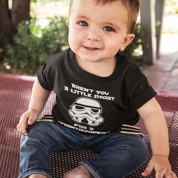 Aren't You A Little Short For A Stormtrooper? Baby Tee, 2 of 2
