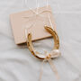 Personalised Gold Butterfly Lucky Wedding Horseshoe, thumbnail 1 of 7