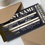 Personalised Concert Ticket Birthday Gift Voucher, thumbnail 3 of 9