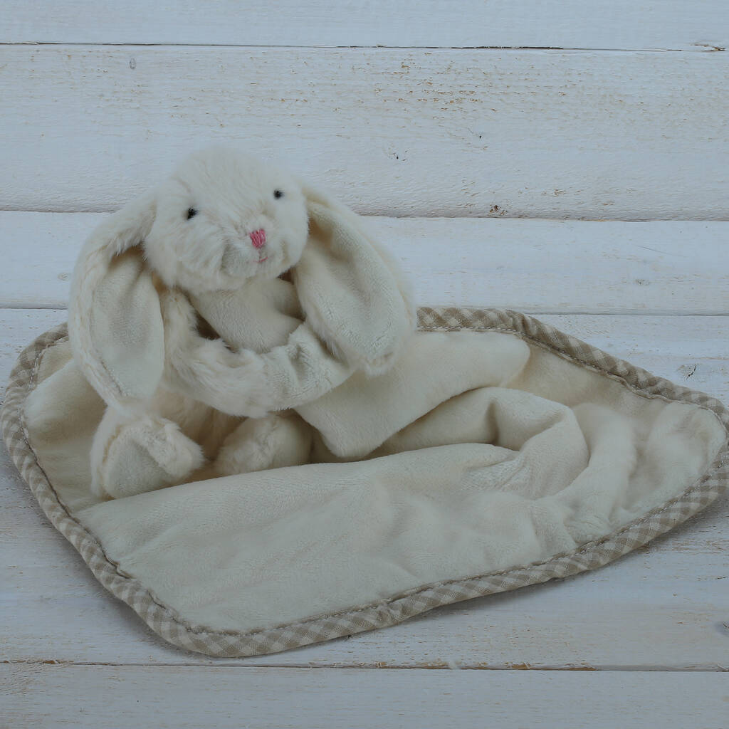 soft bunny comforter