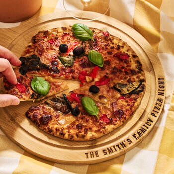 Personalised Pizza Board For Him, 2 of 3