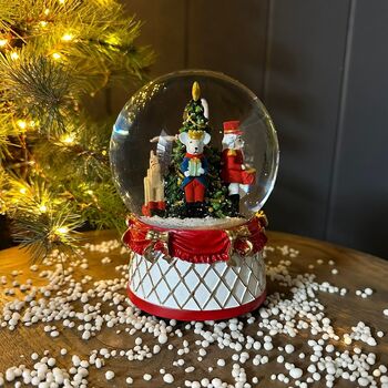 Nutcracker Musical Dome Christmas Decoration, 3 of 4