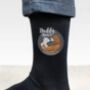 Personalised Daddy Bear Men's Socks, thumbnail 3 of 3