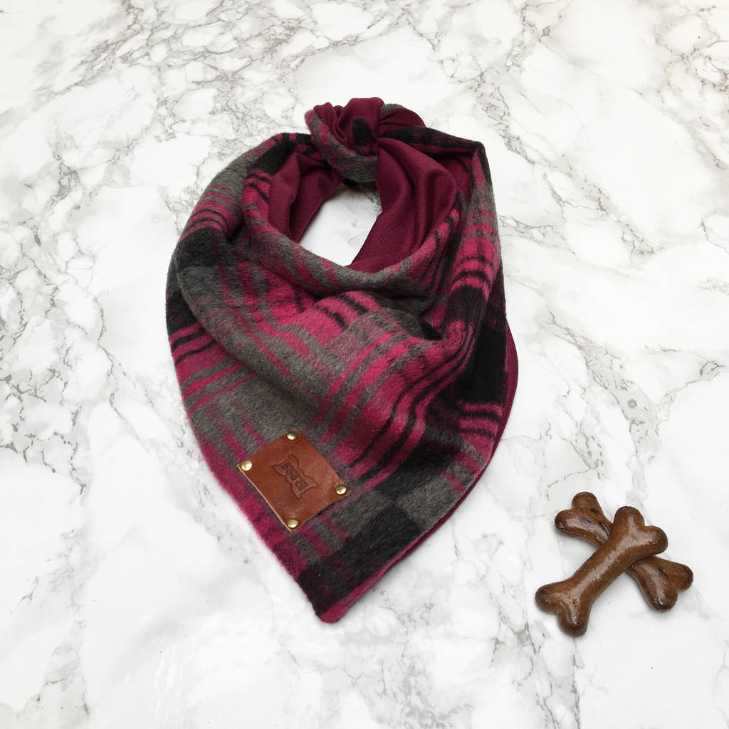 Leman Luxury Dog Bandana Neckerchief By The Distinguished
