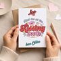 Personalised Kissing Booth Valentine’s Card, thumbnail 1 of 6