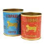 Set Of Two Retro Leopard Storage Tins, thumbnail 2 of 5