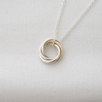 40th Gold And Silver Necklace, 9 of 12