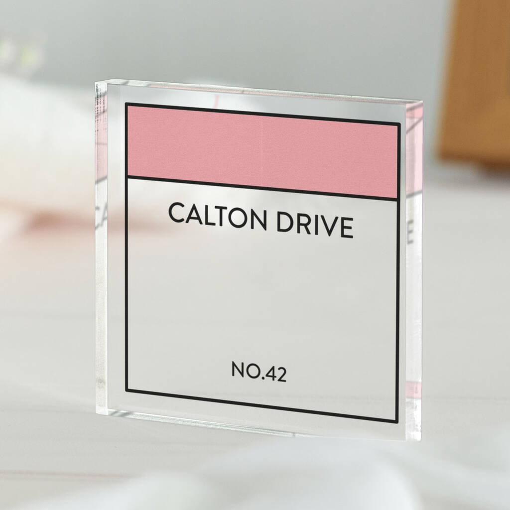 Personalised New Home Plaque Housewarming Gift, 1 of 10