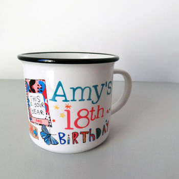 Personalised Milestone Birthday Mug, 8 of 12