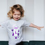 Personalised Space Rocket Children's T Shirt, thumbnail 1 of 9