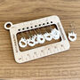 Alpaca Knitting Needle Gauge And Stitch Marker Set, thumbnail 7 of 8