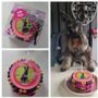 Personalised Pet Portrait Photo Cake For Dogs, thumbnail 3 of 3