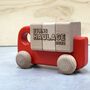 Personalised Wooden Truck And Blocks For Kids, thumbnail 3 of 6