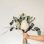 Gwen Preserved Hydrangea And Eucalyptus Bouquet, thumbnail 3 of 7
