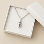 Sterling Silver Conch Shell Pendant Necklace, thumbnail 6 of 9