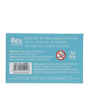 Bunny And Cat Wooden Bead Bracelet Kit, 3 of 3