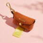 Personalised Leather Dog Poop Bag Holder, thumbnail 6 of 10