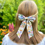 Liberty Print Large Bow Hair Clip, thumbnail 7 of 11