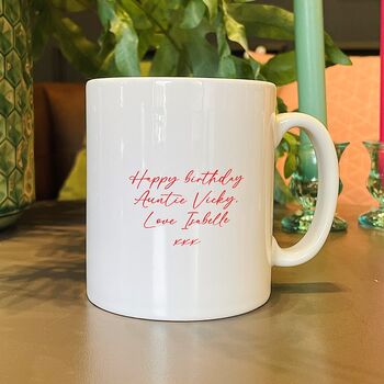 Personalised Colourful Birth Year Birthday Mug, 2 of 3