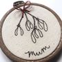 Personalised Embroidered Christmas Tree Decoration, thumbnail 12 of 12