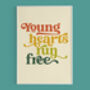'Young Hearts Run Free', Song Lyrics Print, thumbnail 7 of 8