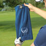 Personalised Golf Wreath Towel Accessories For Trolley, thumbnail 1 of 7