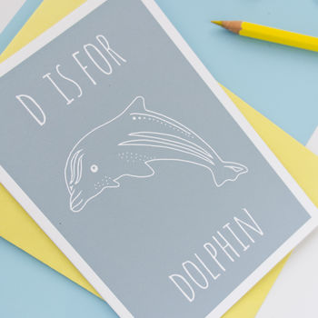 Dolphin Card, 3 of 3