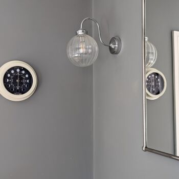 Customisable Constellations Moon Phase Clock, 5 of 8